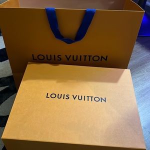 Louis Vuitton Box, Bag, and dust bag